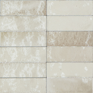 Ragno - 2"x6" Gleeze Beige Glossy Porcelain Wall Tile