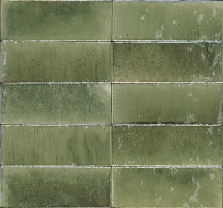 Ragno - 3"x8" Gleeze Giada Glossy Porcelain Wall Tile