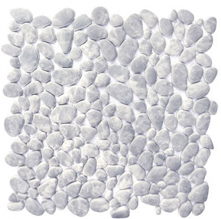 Project Deco Endura Bardiglio Pebble Mosaic Tile (12"x12" Sheet)