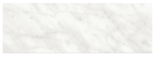 Edimax - 4"x12" Velvet White Porcelain Tile