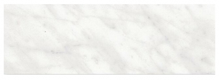 Edimax - 4"x12" Velvet White Porcelain Tile