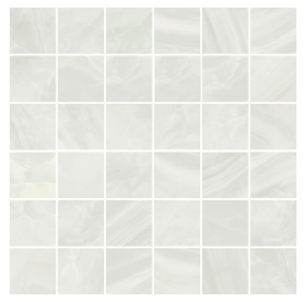 Vallelunga - 2"x2" Nolita Bianco Satin Porcelain Mosaic Tile (11.8"x11.8" Sheet)