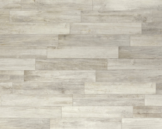 Cerdomus - 6-1/2"x40" Baita Bianco Porcelain Tile (Matte Finish - Rectified Edges)