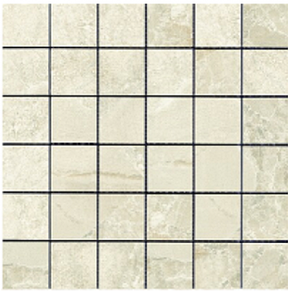 Porcelanicos HDC - 2"x2" Perugia Beige Mosaic Tile (Matte Finish - 12"x12" Sheet)