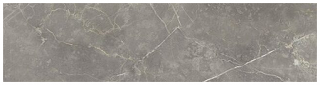 Fioranese - 3"x12" Marmorea Grigio Imperiale Porcelain Tile (Polished Finish - Rectified Edges)