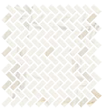 Fioranese - Marmorea Bianco Calacatta Lisca Porcelain Mosaic Tile (Polished Finish - 12"x12" Sheet)