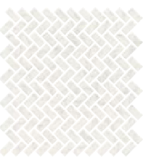 Fioranese - Marmorea BIANCO GIOIA Lisca Porcelain Mosaic Tile (Polished Finish - 12"x12" Sheet)
