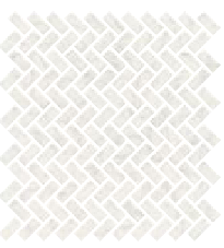 Fioranese - Marmorea Bianco Gioia Lisca Porcelain Mosaic Tile (Polished Finish - 12"x12" Sheet)