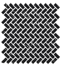 Fioranese - Marmorea PORT LAURENT Lisca Porcelain Mosaic Tile (Polished Finish - 12"x12" Sheet)