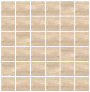 Coem - 2"x2" Reverso Beige Porcelain Mosaic Tile (Matte Finish)