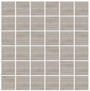 Coem - 2"x2" Reverso Grigio Porcelain Mosaic Tile (Matte Finish)