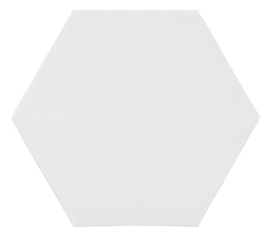 Anatolia - 6" Teramoda Powder Ceramic Wall Hexagon Tile (Glossy Finish)