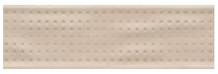 Imola - 3"x12" Slash Greige Dots Ceramic Wall Tile (Glossy Finish)