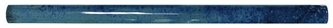 Harmony/Peronda - 1/2"x10" Legacy Blue Ceramic Wall Quarter Round Molding (Glossy Finish)