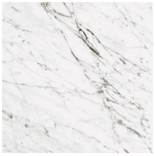 Milestone - 24"x24" Marbles CARRARA WHITE Polished Porcelain Tile (Rectified Edges)