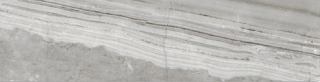 Milestone - 8"x24" Marbles ONICIATA GREY Polished Porcelain Tile (Rectified Edges)