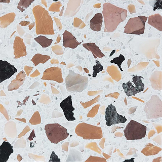 Arvex - 16"x16" Sundust Terrazzo Tile (1.8 cm thick)