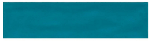 Imola - 3"x12" Slash Turquoise Ceramic Wall Tile (Glossy Finish)
