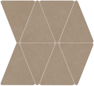 Happy Floors - B-Natural Ecru Rhombus Mosaic Tile (Matte Finish)