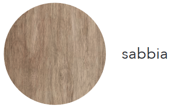 Ceramiche Italiane - 8"x48" Wood Land SABBIA Porcelain Tile (Matte Finish - Rectified Edges)