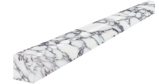 1/2"x12" VIOLA ROCCIA Honed Marble Deco Bar