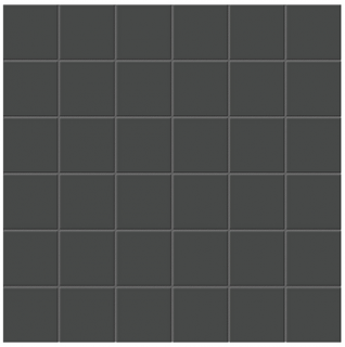 Anatolia - 2"x2" Soho Retro Black Glazed Porcelain Mosaic Tile (Matte Finish)