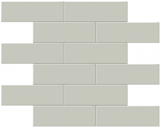 Anatolia - 2"x6" Soho Soft Sage Brick Glazed Porcelain Mosaic Tile (Matte Finish)