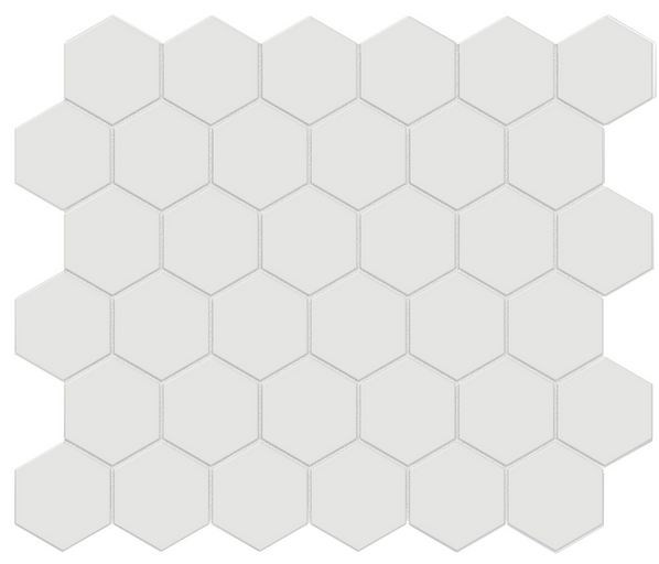 Anatolia - 2" Soho Vintage Grey Glazed Porcelain Hexagon Mosaic Tile (Matte Finish)