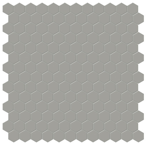 Anatolia - 1" Soho Cement Chic Glazed Porcelain Hexagon Mosaic Tile (Matte Finish)