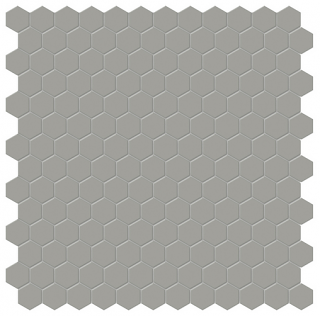 Anatolia - 1" Soho Cement Chic Glazed Porcelain Hexagon Mosaic Tile (Matte Finish)