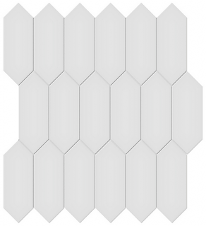 Anatolia - 2"x5" Soho Gallery Grey Glazed Porcelain Picket Mosaic Tile (Matte Finish)