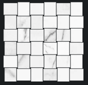 Gazzini - 2"x2" VENATO SELECT Intarsio Polished Porcelain Mosaic Tile (12"x12" Sheet)