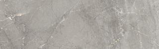 Unicom Starker - 3"x12" Muse GREY MARBLE Polished Porcelain Tile (Rectified Edges)