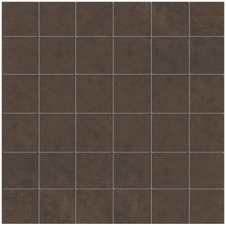 MileStone - 2"x2" Plaster 2.0 ESPRESSO Porcelain Mosaic Tile (Matte Finish - 10 Sheets)