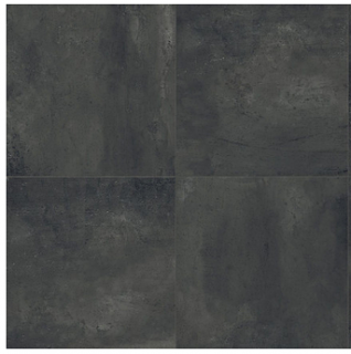 Milestone - 48"x48" +One COAL Matte Porcelain Tile (Rectified Edges)