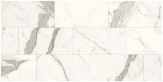 MileStone - 24"x48" Jem CAPRICCIO GREY Porcelain Tile (Matte Finish - Rectified Edges)