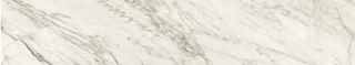 MileStone - 3"x12" Jem FORTE WHITE Polished Porcelain Tile