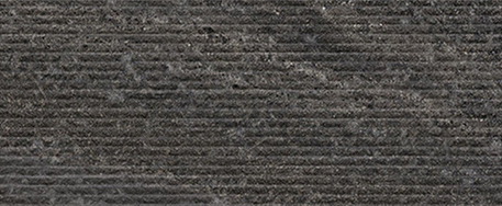 Ergon - 12"x24" Stonehenge ANTHRACITE Lined Deco Porcelain Wall Tile (Matte Finish - Rectified Edges)