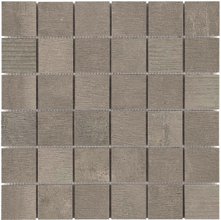 Iris - 2"x2" Reside BROWN Porcelain Mosaic Tile (Honed Finish - 12"x12" Sheet)