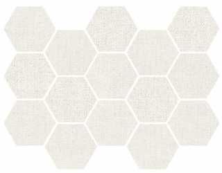 Happy Floors - 3"x3" Fibra CALM Porcelain Hexagon Mosaic Tile (Matte Finish - 12"x14" Sheet)