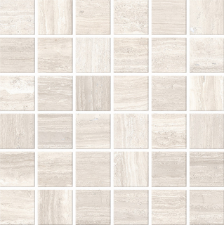 Iris - 2"x2" Zenit BEIGE Porcelain Mosaic Tile (Matte Finish - 11.8"x11.8" Sheet)