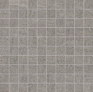 Ergon - 1"x1" Elegance Pro DARK GREY Porcelain Mosaic Tile (Matte Finish - 12"x12" Sheet)