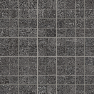 Ergon - 1"x1" Elegance Pro ANTRACITE Porcelain Mosaic Tile (Matte Finish - 12"x12" Sheet)