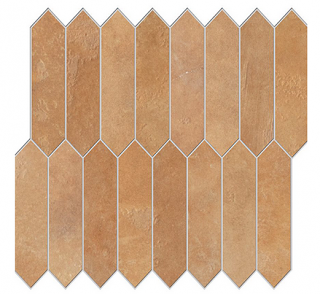 Edimax - Home GOLDENSUN Porcelain PICKET Mosaic Tile (12"x10" Sheet)