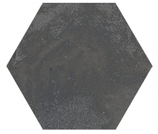 Edimax - 7"x6" Home DARKPEAT Porcelain Hexagon Tile (Matte Finish)