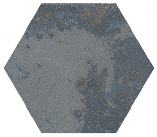 Edimax - 7"x6" Home BLUELAGOON Porcelain Hexagon Tile (Matte Finish)