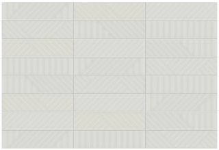 Anatolia - 3"x12" Geometra STONE MAZE Glossy Ceramic Wall Tile