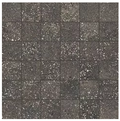 MileStone - 2"x2" Area 51 BLACK Porcelain Mosaic Tile (Matte Finish)