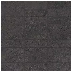 Milestone - 1"x4" Atelier NIGHT SKY Porcelain Mosaic Tile (10 Pc. Pack - Matte Finish - 11.77"x11.77" Sheet)