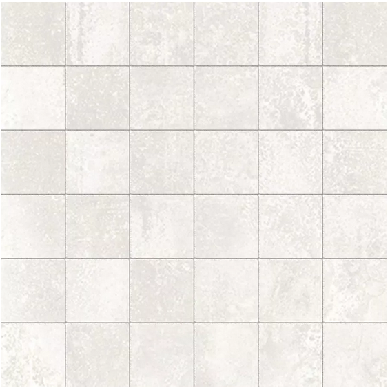 Milestone - 2"x2" Core WHITE Porcelain Mosaic Tile (Matte Finish)